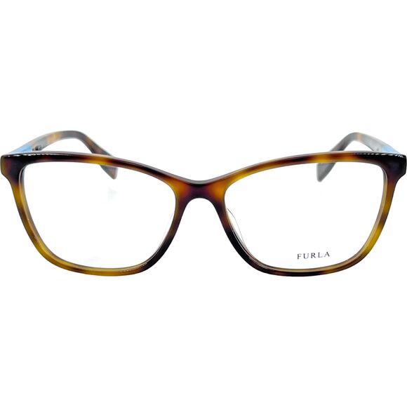 FURLA VFU130 Womens Eyeglass Frame 752 Tortoise main image 5